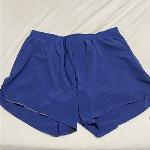 lululemon athletica Men's Deep Blue Athletic Shorts